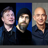 musk dorsey bezos q